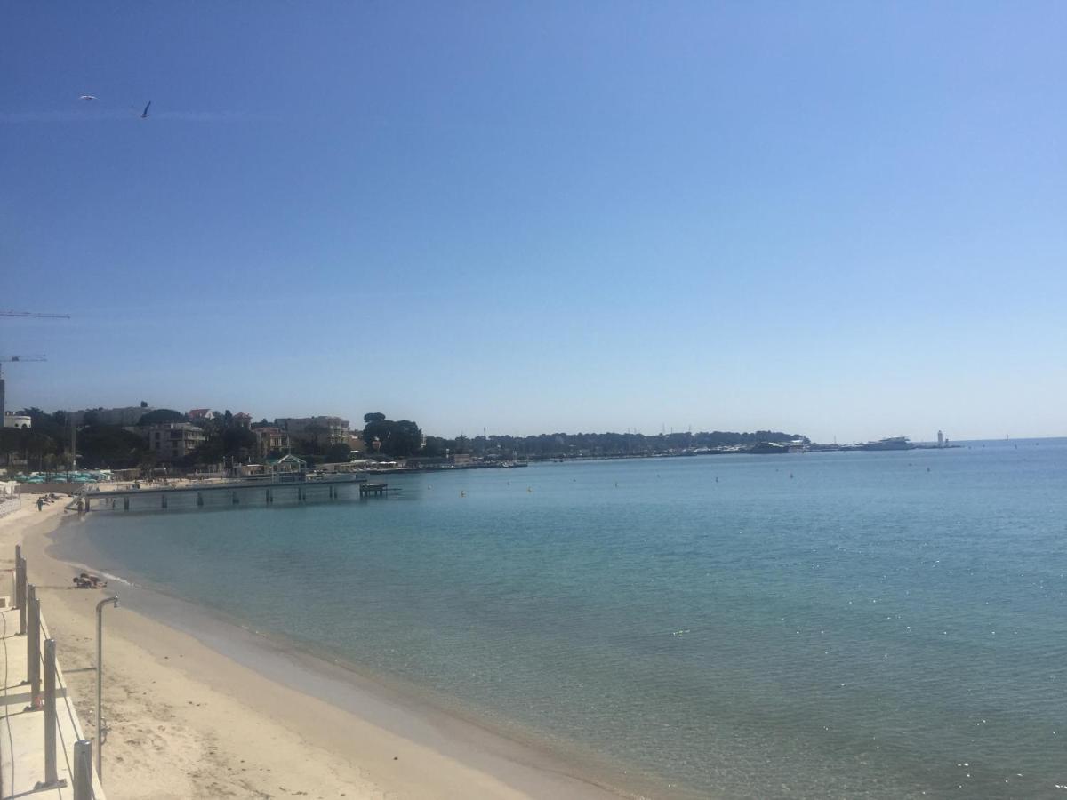 Grand Studio 7 Minutes De La Plage Et Climatise Sur Juan Les Pins Antibes Eksteriør billede
